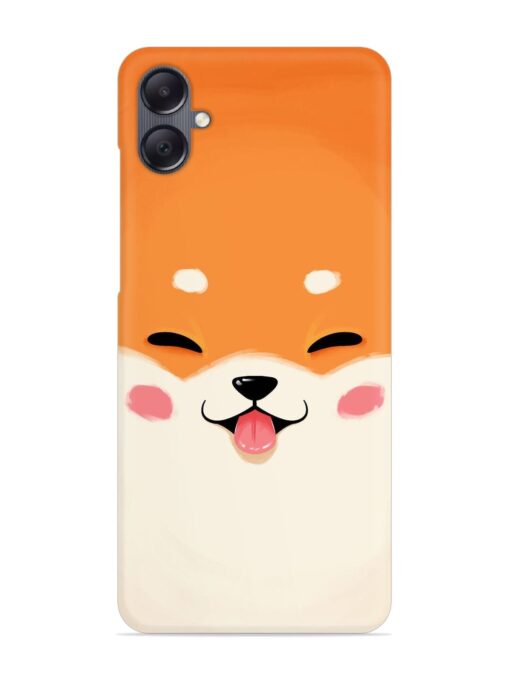 Cute Dog Face Vector Snap Case for Samsung Galaxy A05 Zapvi