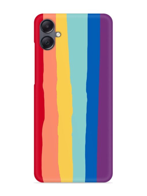 Rainbow Genuine Liquid Snap Case for Samsung Galaxy A05 Zapvi