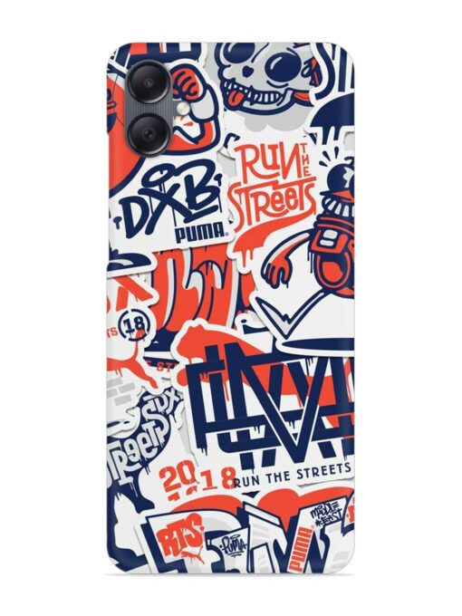 Run The Street Snap Case for Samsung Galaxy A05 Zapvi