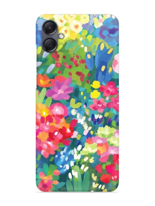 Watercolor Flower Art Snap Case for Samsung Galaxy A05 Zapvi