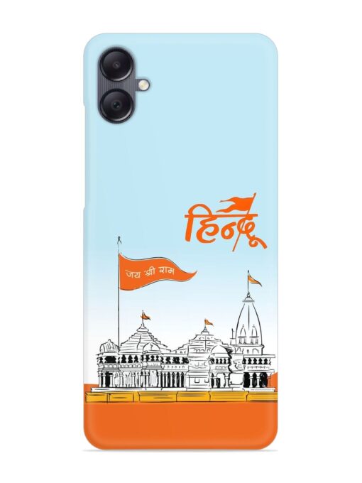 Ram Mandir Hindu Snap Case for Samsung Galaxy A05 Zapvi