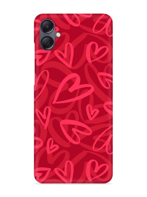 Seamless Romantic Pattern Snap Case for Samsung Galaxy A05 Zapvi