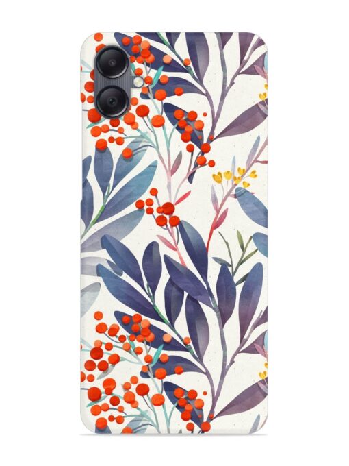 Seamless Floral Pattern Snap Case for Samsung Galaxy A05 Zapvi