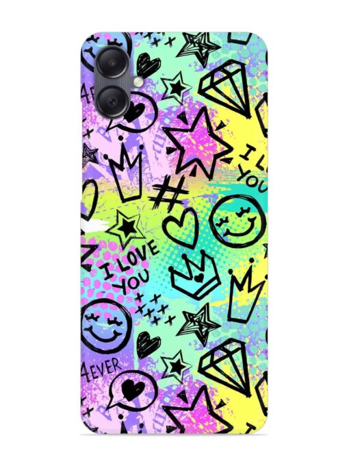 Bright Seamless Pattern Snap Case for Samsung Galaxy A05 Zapvi