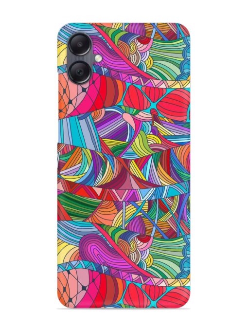 Seamless Patterns Hand Drawn Snap Case for Samsung Galaxy A05 Zapvi