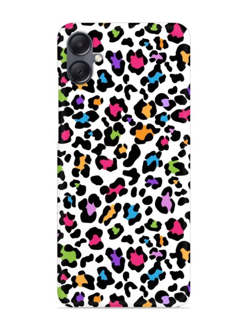 Seamless Leopard Pattern Snap Case for Samsung Galaxy A05 Zapvi