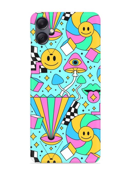 Trippy Rainbow 60S Snap Case for Samsung Galaxy A05