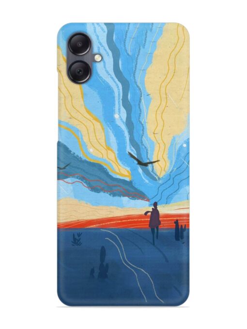 Minimal Abstract Landscape Snap Case for Samsung Galaxy A05