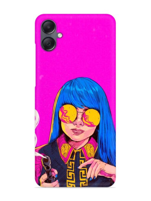 Aesthetic Anime Girl Snap Case for Samsung Galaxy A05 Zapvi