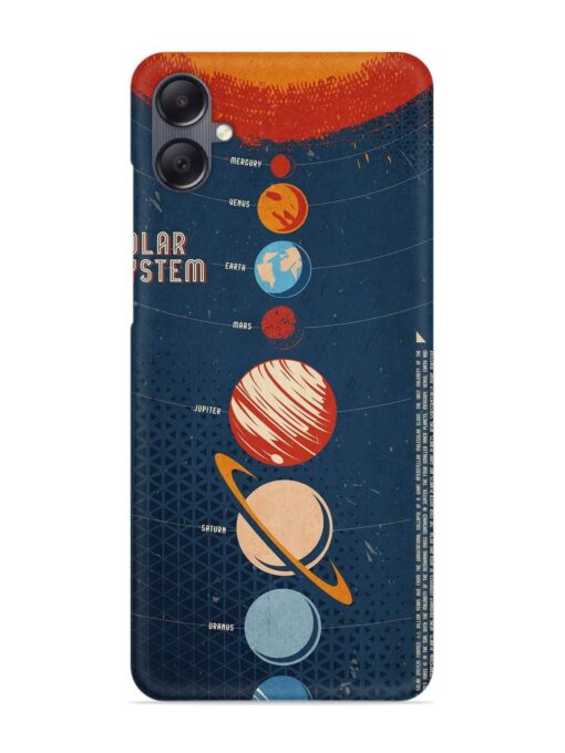 Solar System Vector Snap Case for Samsung Galaxy A05 Zapvi