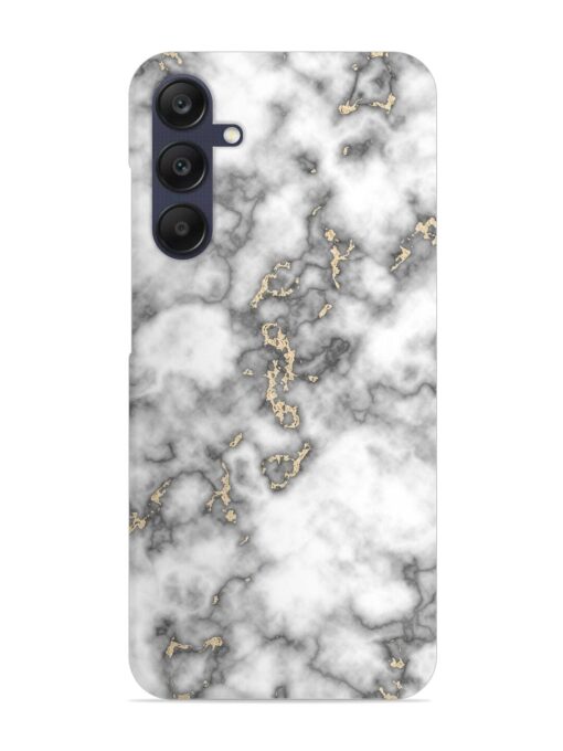 Gray And Gold Marble Snap Case for Samsung Galaxy A05S