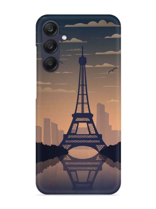 France Paris Eiffel Tower Gradient Snap Case for Samsung Galaxy A05S Zapvi