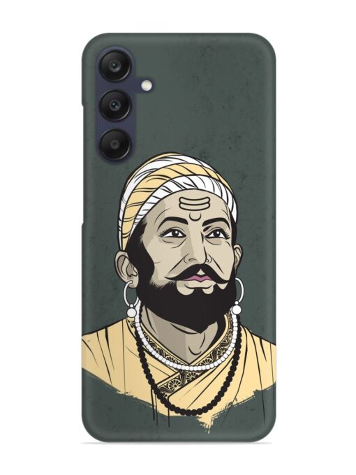 Shivaji Maharaj Vector Art Snap Case for Samsung Galaxy A05S