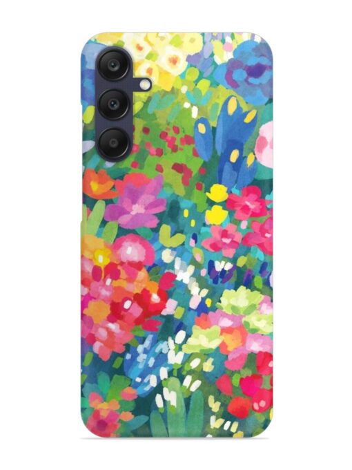 Watercolor Flower Art Snap Case for Samsung Galaxy A05S Zapvi