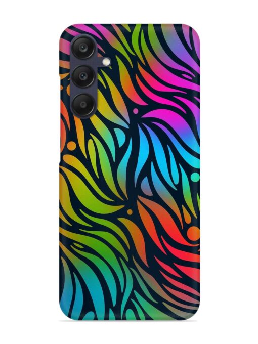 Abstract Leaf Design Snap Case for Samsung Galaxy A05S