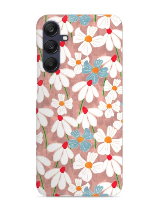 Abstract Petal Flowers Snap Case for Samsung Galaxy A05S