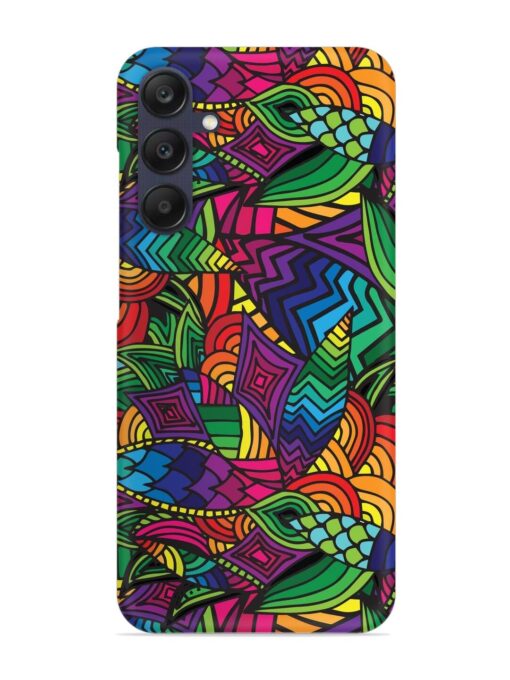 Abstract Multicolor Seamless Snap Case for Samsung Galaxy A05S Zapvi