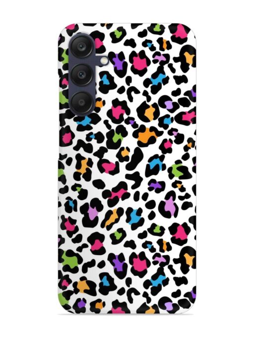 Seamless Leopard Pattern Snap Case for Samsung Galaxy A05S