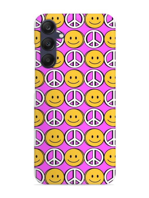 Smiley Face Peace Snap Case for Samsung Galaxy A05S