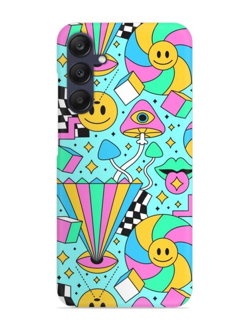 Trippy Rainbow 60S Snap Case for Samsung Galaxy A05S