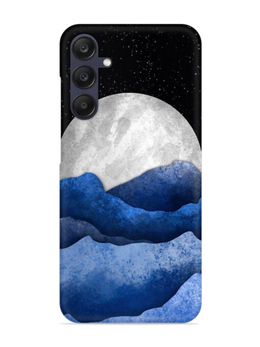 Full Moon Mountain Vector Snap Case for Samsung Galaxy A05S Zapvi