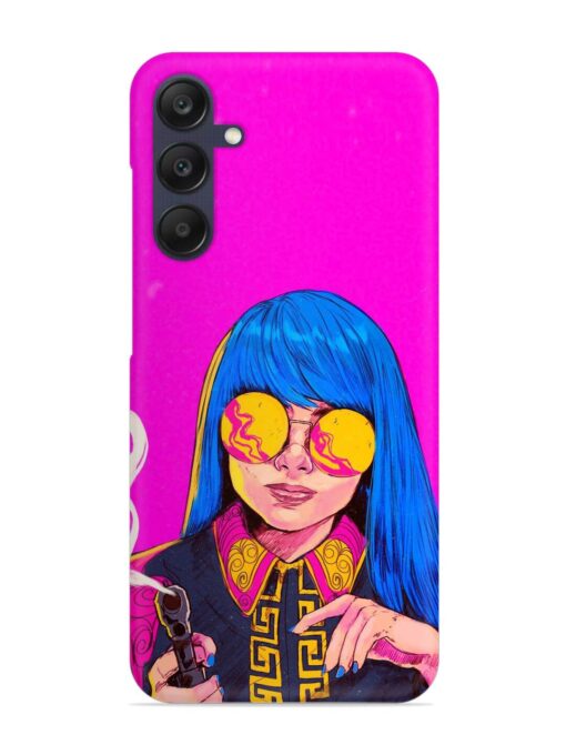 Aesthetic Anime Girl Snap Case for Samsung Galaxy A05S Zapvi