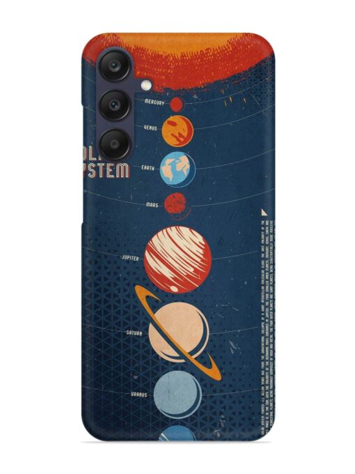 Solar System Vector Snap Case for Samsung Galaxy A05S Zapvi