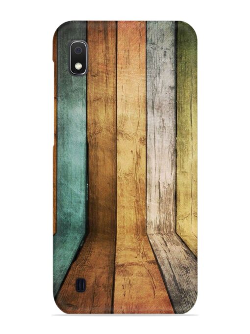 Wooden Realistic Art Snap Case for Samsung Galaxy A10 Zapvi