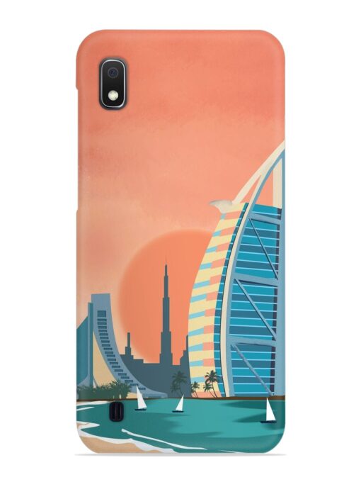 Dubai Architectural Scenery Snap Case for Samsung Galaxy A10 Zapvi