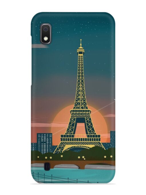 Scenery Architecture France Paris Snap Case for Samsung Galaxy A10 Zapvi