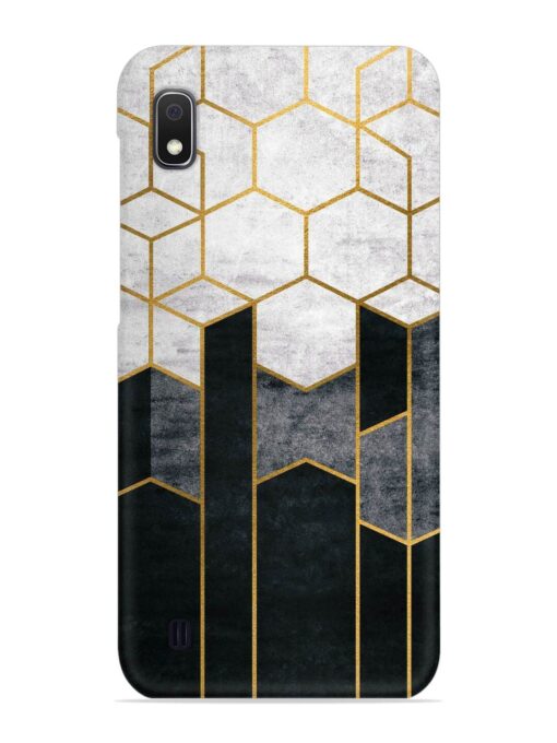 Cube Marble Art Snap Case for Samsung Galaxy A10 Zapvi