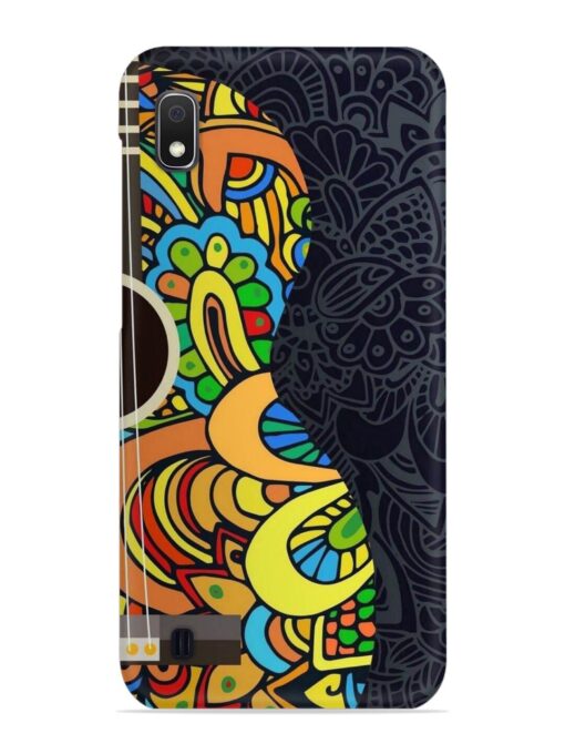 Guitar Vector Art Snap Case for Samsung Galaxy A10 Zapvi