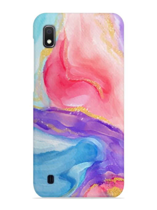 Watercolor Gradient Snap Case for Samsung Galaxy A10 Zapvi