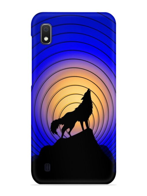 Fox Roaring Design Snap Case for Samsung Galaxy A10 Zapvi