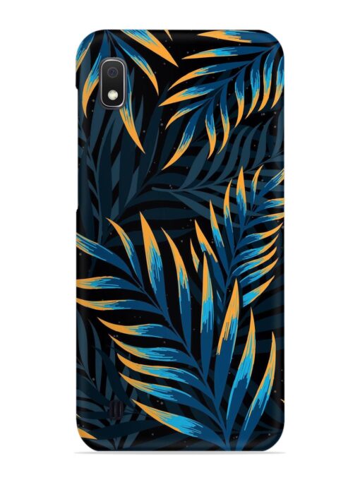 Abstract Leaf Art Snap Case for Samsung Galaxy A10 Zapvi