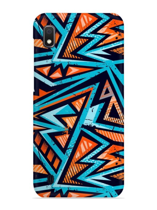 Abstract Seamless Grunge Snap Case for Samsung Galaxy A10 Zapvi