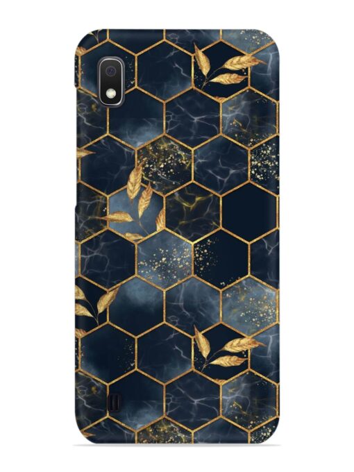 Marble Hexagon Seamless Snap Case for Samsung Galaxy A10 Zapvi