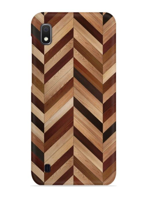 Seamless Wood Parquet Snap Case for Samsung Galaxy A10 Zapvi