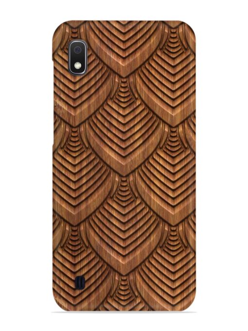 Carved Pattern On Snap Case for Samsung Galaxy A10 Zapvi