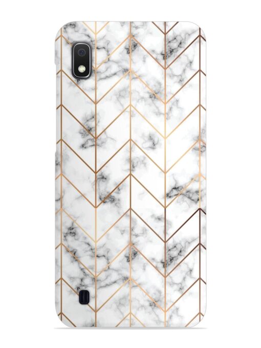 Vector Marble Texture Snap Case for Samsung Galaxy A10 Zapvi