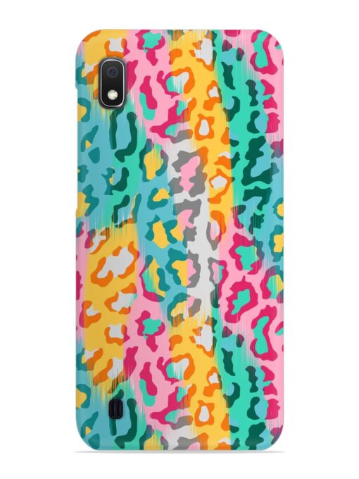 Seamless Vector Colorful Snap Case for Samsung Galaxy A10 Zapvi