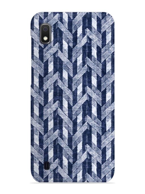 Abstract Herringbone Motif Snap Case for Samsung Galaxy A10 Zapvi