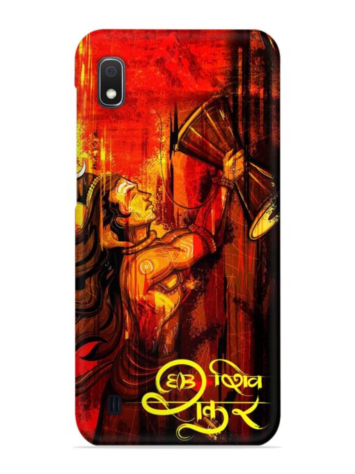 Illustration Lord Shiva Snap Case for Samsung Galaxy A10 Zapvi