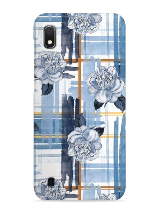 Watercolor Pattern Rose Snap Case for Samsung Galaxy A10 Zapvi