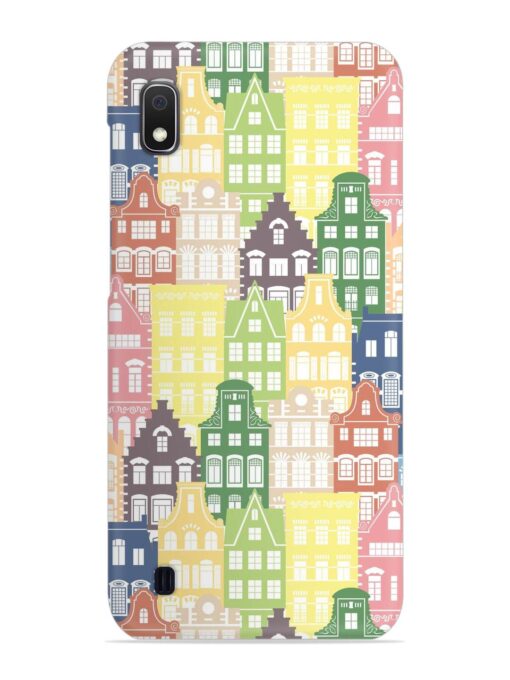 Seamless Shapes Pattern Snap Case for Samsung Galaxy A10 Zapvi