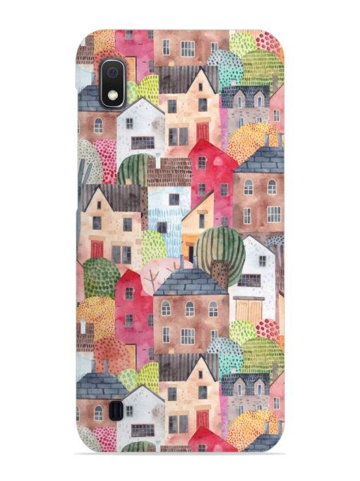 Abstract Seamless Pattern Snap Case for Samsung Galaxy A10 Zapvi