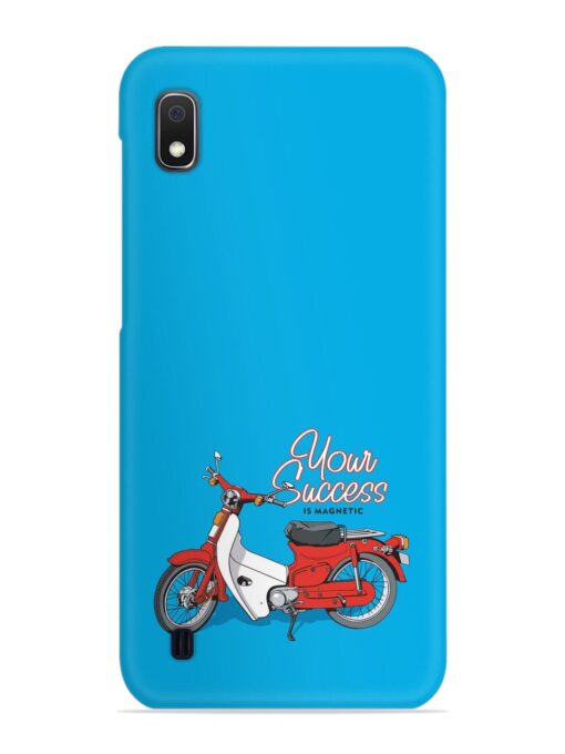 Motorcycles Image Vector Snap Case for Samsung Galaxy A10 Zapvi