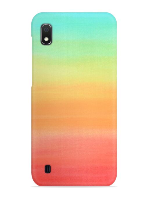 Background Sky Watercolor Snap Case for Samsung Galaxy A10 Zapvi