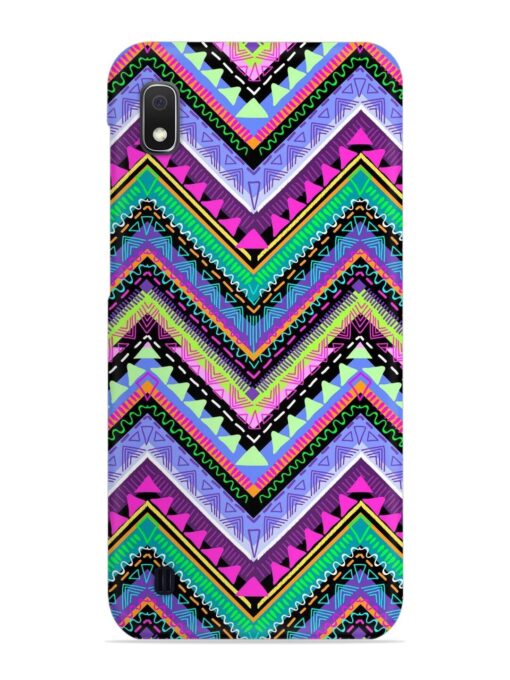 Tribal Aztec Print Snap Case for Samsung Galaxy A10 Zapvi