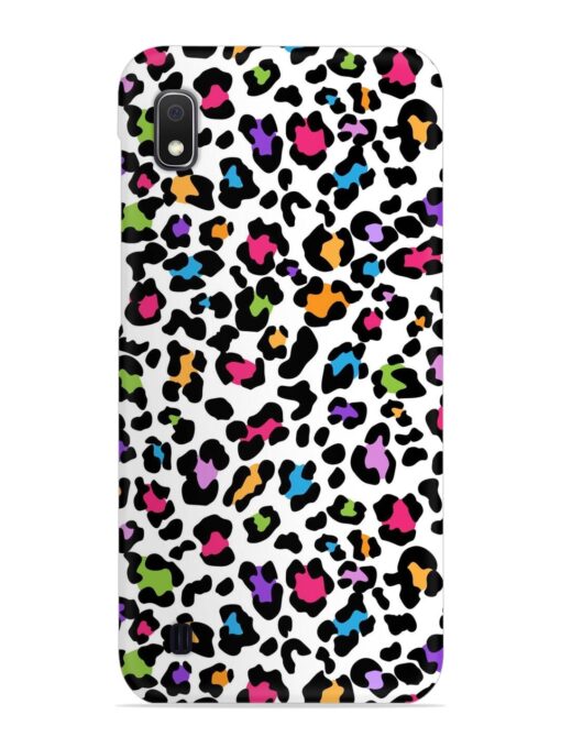 Seamless Leopard Pattern Snap Case for Samsung Galaxy A10 Zapvi